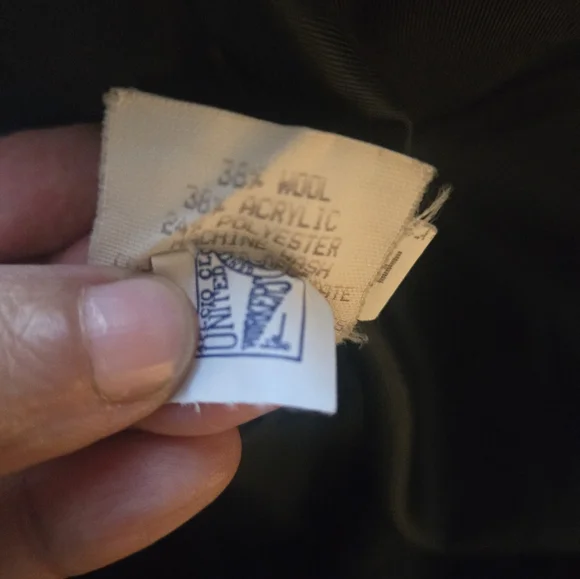 Kristen Blake Wool Blend Dark Gray Hooded Coat Size M